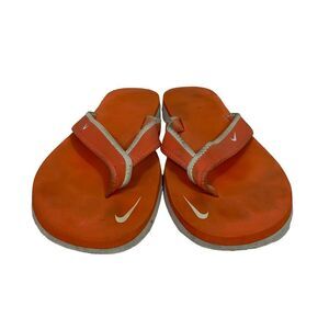 Nike Orange Flip Flop Sandals